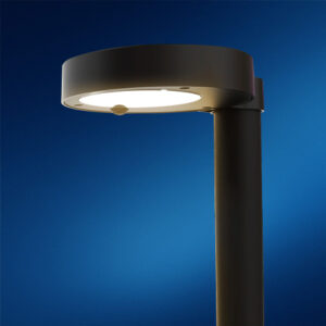 LED Solar Garden Pathway Light, Dusk to Dawn Photocell, Selectable CCT, 120 Lumens